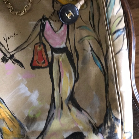 RARE Collector Paris only CHANEL all Handpainted❤️ - Picture 6 of 16